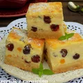Sernik z żurawiną