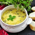 ZUPA Z MIĘSEM MIELONYM I PIECZARKAMI