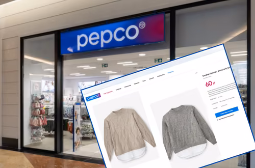 Ten sweter z koszulą z Pepco za 60 zł to modowy sztos! Ciepły i stylowy - warkoczowy gruby splot dodaje uroku
