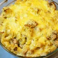 Zapiekanka hawajska - ser, kurczak, ananas, makaron <3