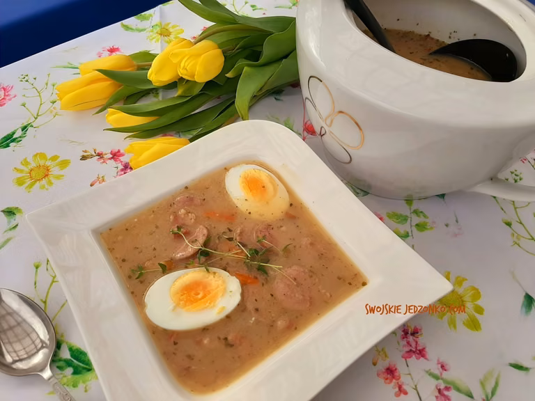Zurek tradycyjny na zakwasie + przepis na zakwas