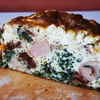 Pieczony omlet - może być w wersji fit