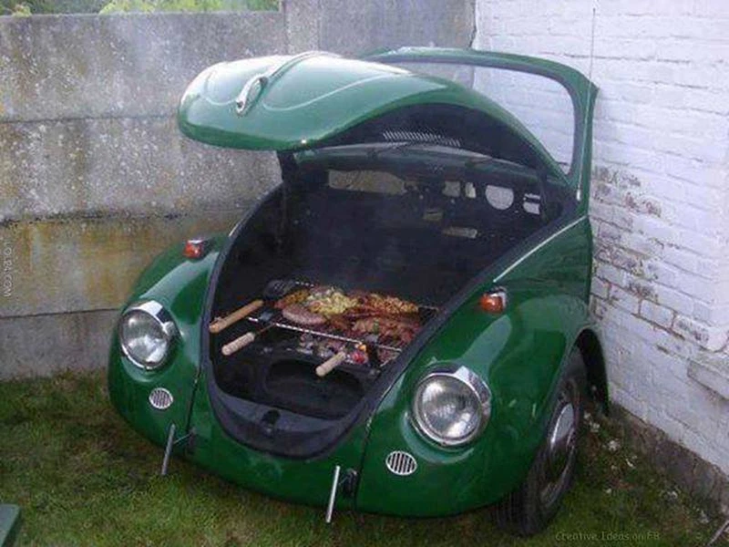 Pomysłowy grill
