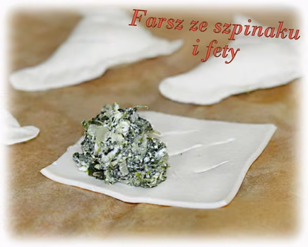 Farsz ze szpinaku i fety