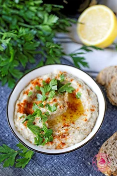 Baba ghanoush z bakłażana