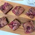 Brownie z malinami - Słodki sentyment