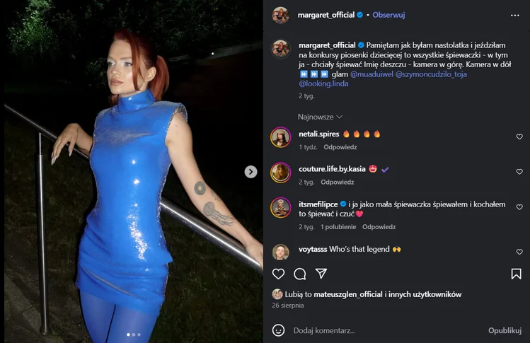 Zdjęcie Margaret nie wystąpi dziś w Zielonej Górze. Wokalistka trafiła do szpitala tuż przed koncertem! #1