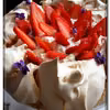 Pavlova bananowo-truskawkowa