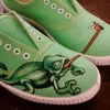 Własnoręcznie malowane buty