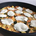 Frittata ze szpinakiem i mozzarellą