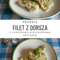 Filet z dorsza z czosnkowo-pietruszkową skorupką