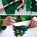 DIY choinka z filcu