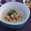 Zupa serowo-czosnkowa
