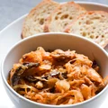 Bigos z kiszonej kapusty i karkówki