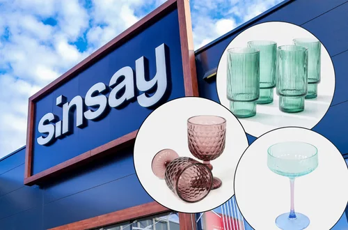 Te retro szklanki i kieliszki z Sinsay to hit lata 2025! Powrót do czasów PRL z efektem wow już od 13 zł