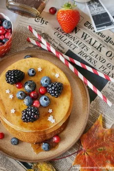Pancakes na kefirze