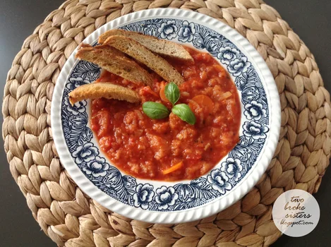 Pappa al pomidoro - toskańska zupa z chleba i pomidorów