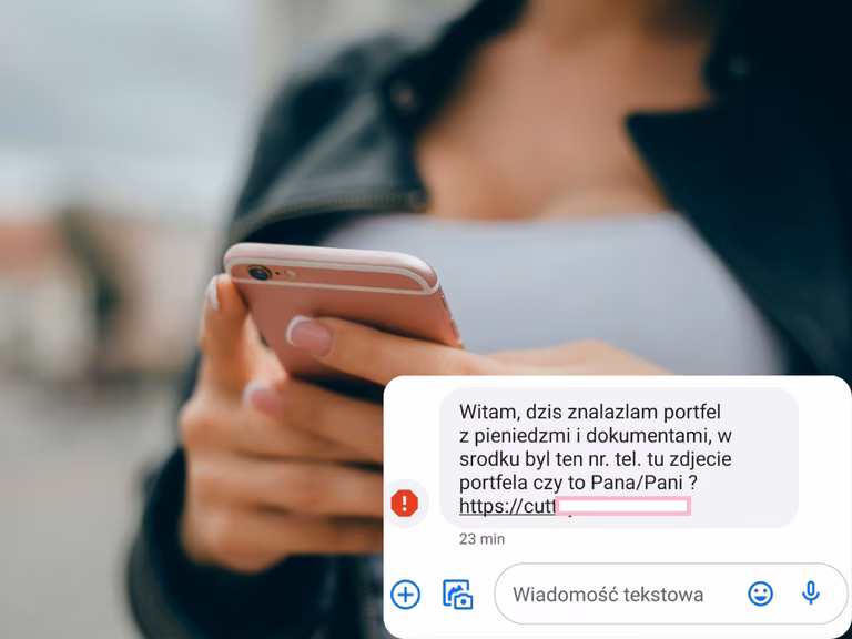 Uważaj na fałszywe smsy o kwarantannie!