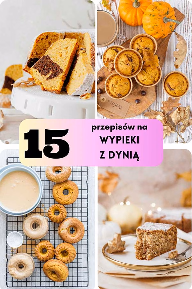 15 przepisów na wypieki z dynią