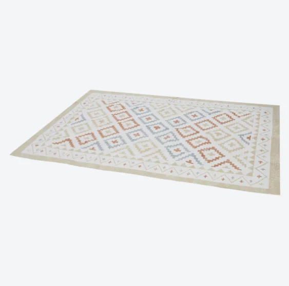 Zdjęcie Ten dywan z bawełny z Action za 65 zł bosko prezentuje się w jadalni i salonie! Styl boho od razu zwraca uwagę gości #3