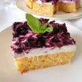 Waniliowo-jaglane ciasto z owocami leśnymi, bez glutenu