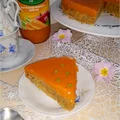 Ciasto marchewkowo-jabłkowe z kremem marchewkowym