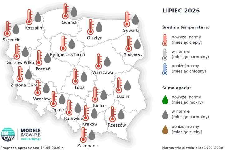 Zdjęcie Prognoza pogodny na wakacje 2026! Ten jeden letni miesiąc zaskoczy szczególnie #3