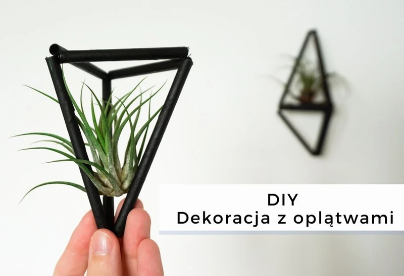 DIY Dekoracja z oplątwami • origamifrog.pl