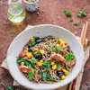 Stir-fry z kurczakiem i kukurydzą