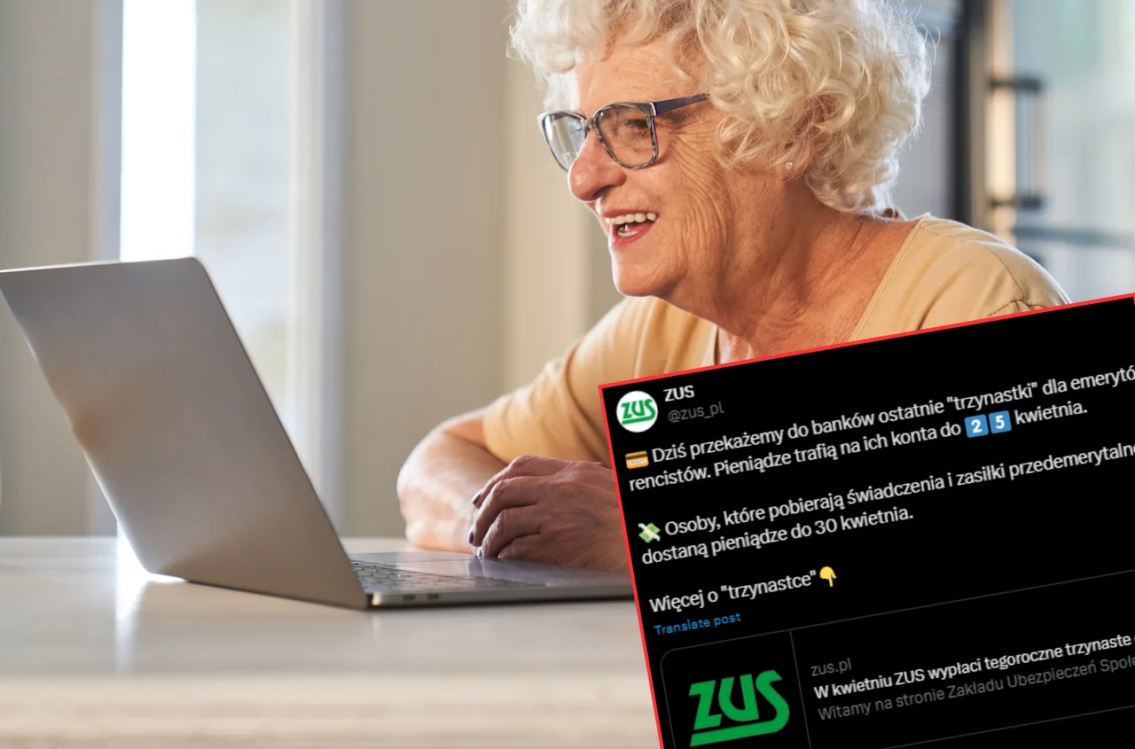 Dziś przelew trafi do prawie 2 mln seniorów! Te osoby będą mieć dodatkowe 1880 zł na koncie, reszta poczeka do końca kwietnia