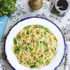 Spaghetti z fasolką szparagową
