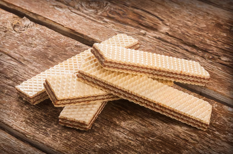 Wafelki czekoladowe