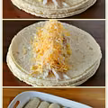Zapiekane tortille z kurczakiem - Enchiladas