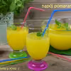 Domowy napój pomarańczowy