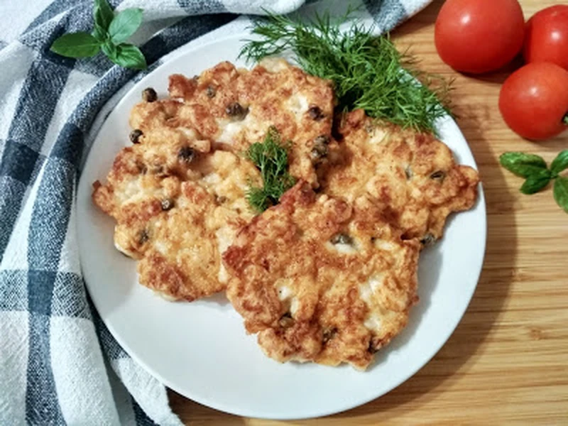 Drobiowe kotleciki siekane z kaparami