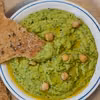 Hummus ze szpinakiem