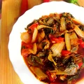 Pak Choi duszone w pomidorach
