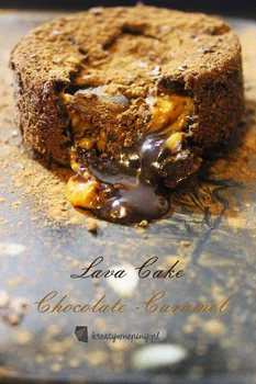 Lava cake czekolada-kajmak