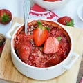 Crumble truskawkowe