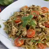 Makaron z pesto i kurczakiem