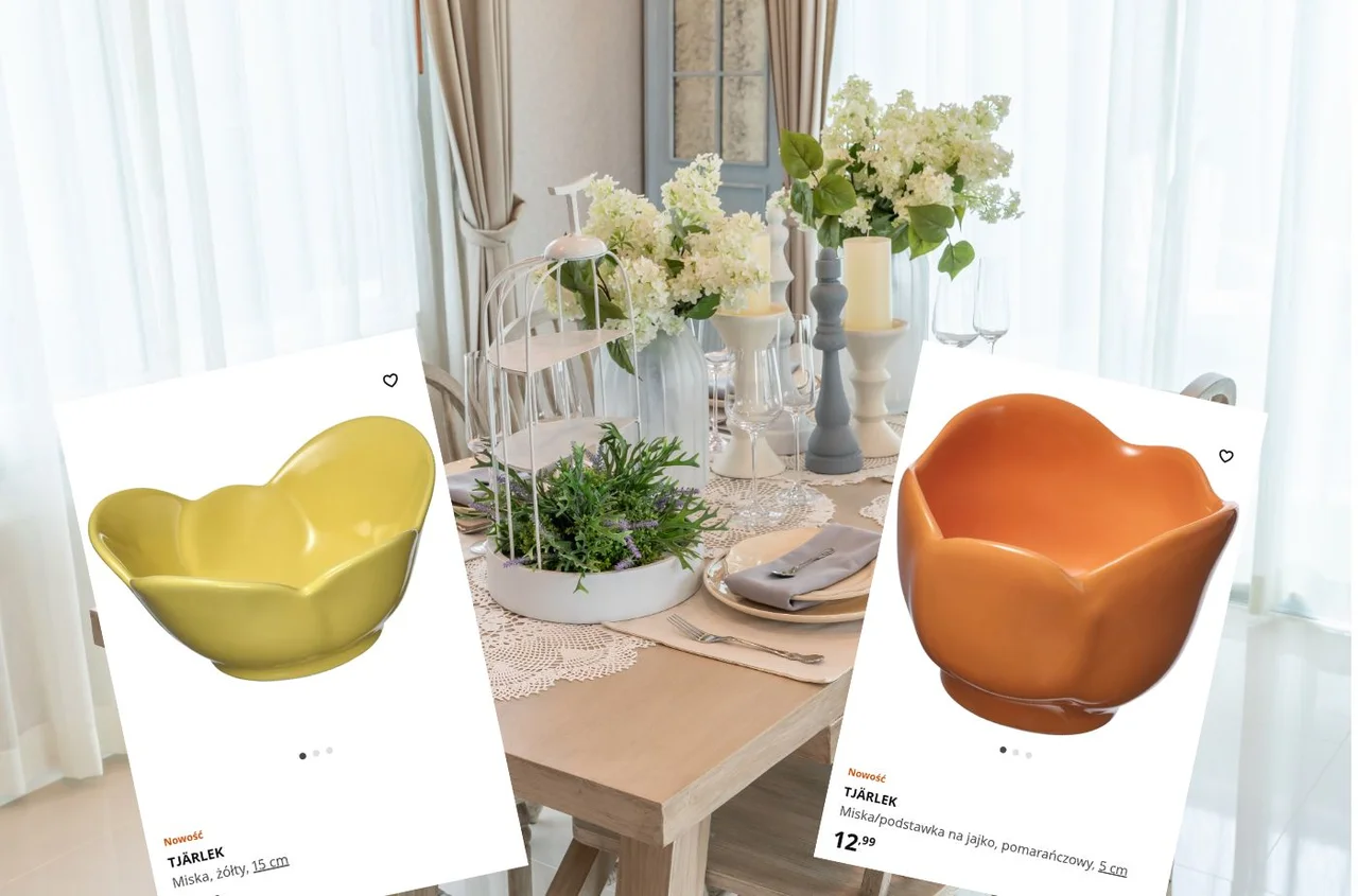 Stylowy stół na Wielkanoc? Te miseczki od IKEA wyglądają jak z bajki – a kosztują mniej niż 20 zł!