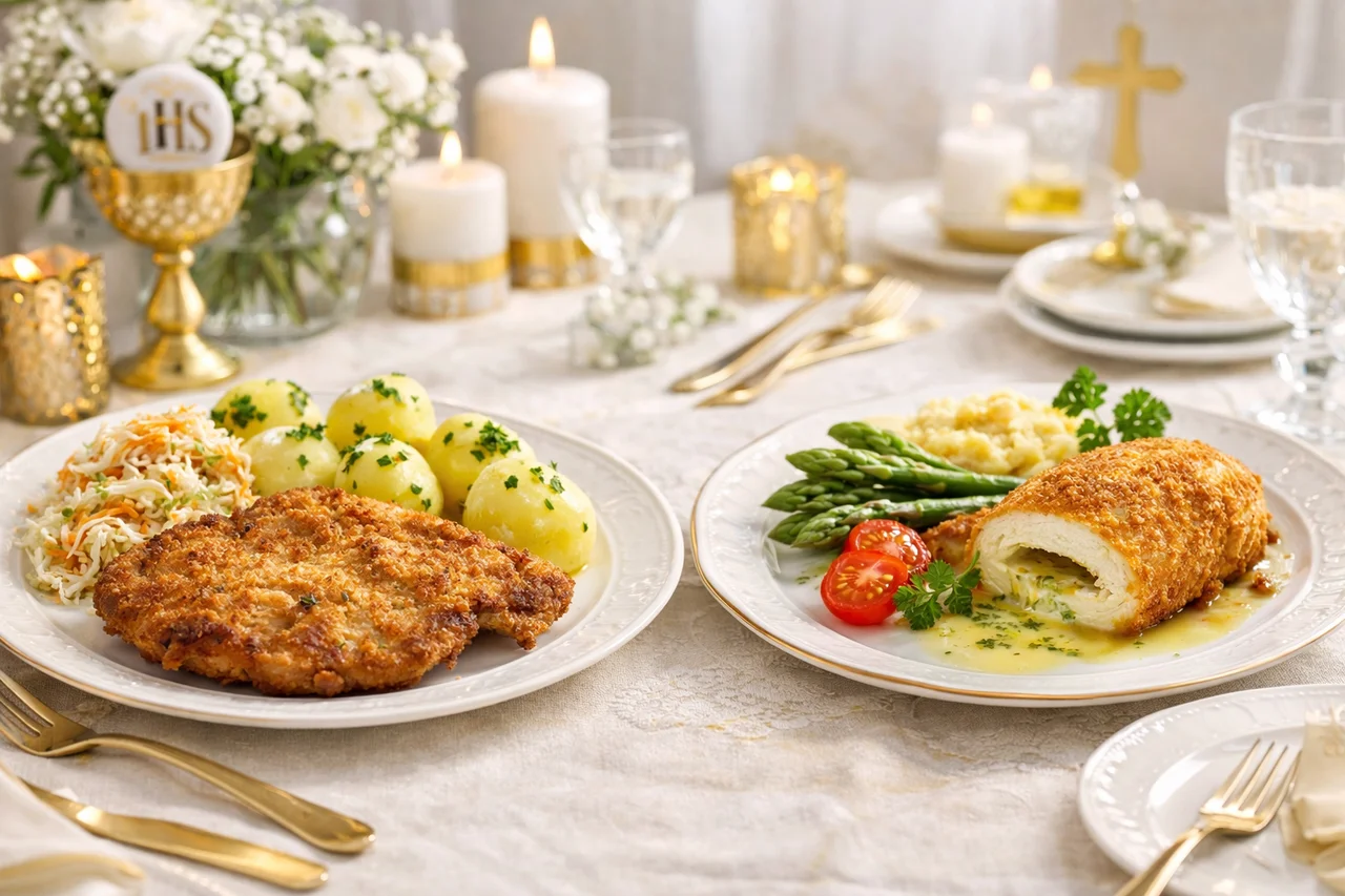Danie główne na komunię - schabowy czy devolay? Ten wybór jest najbezpieczniejszy!