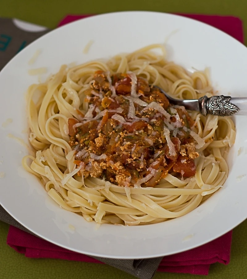 Dietetyczne spaghetti