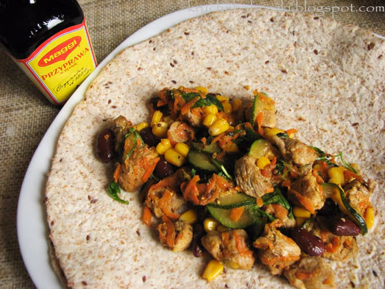 Szybka i kolorowa tortilla