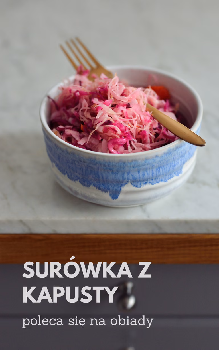 SURÓWKA Z KAPUSTY CZERWONEJ DO OBIADU