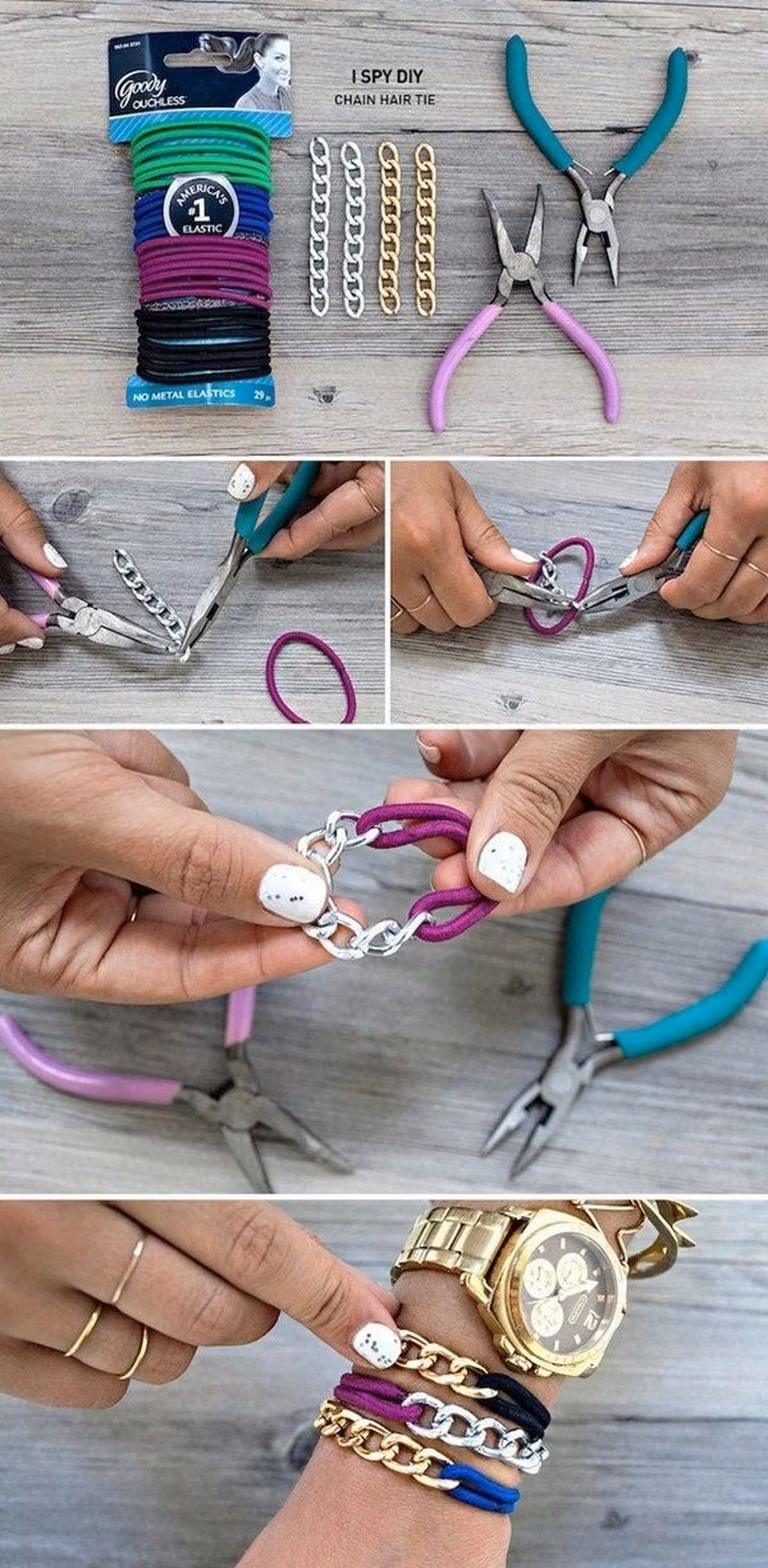 DIY- kolorowe bransoletki
