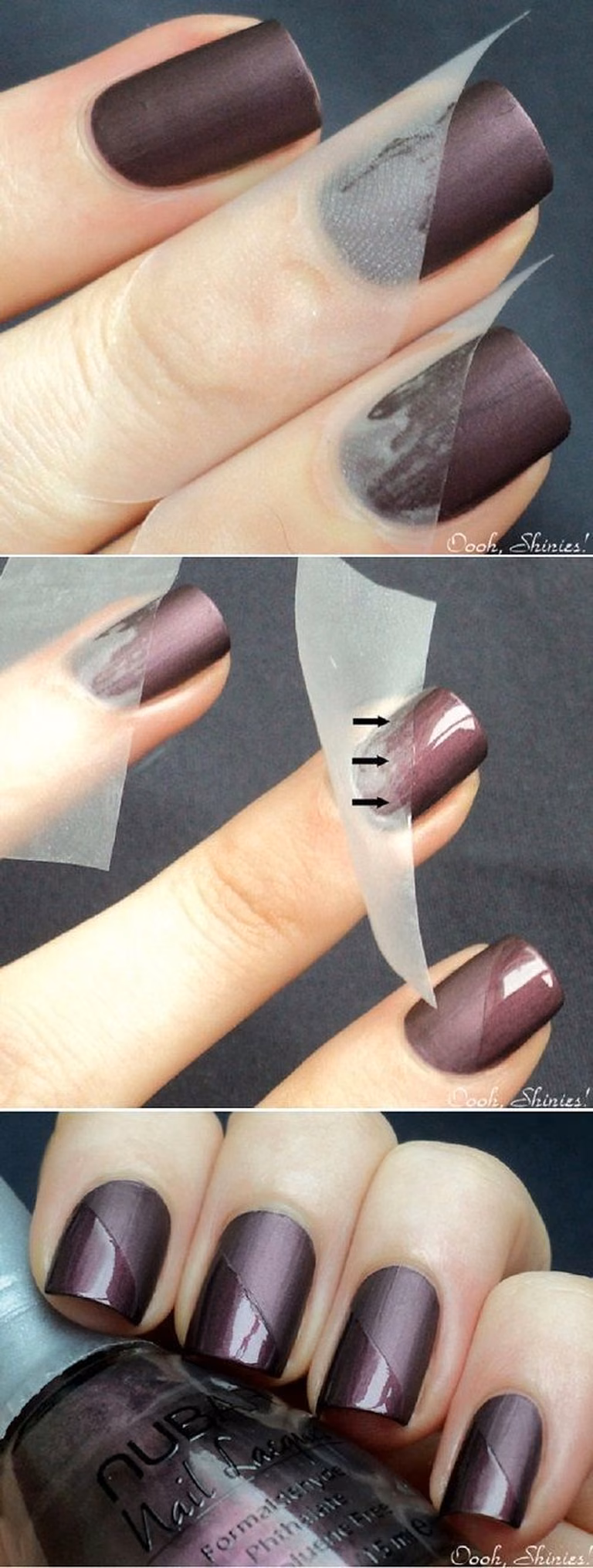 Manicure z matem