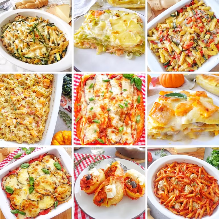 10 zapiekanek makaronowych