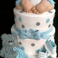 Narodziny dziecka- tort