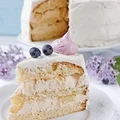 Tort kajmakowo-gruszkowy